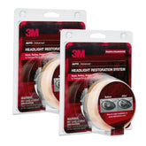 3M headlight lens restoration disc pad holder used for precise sanding