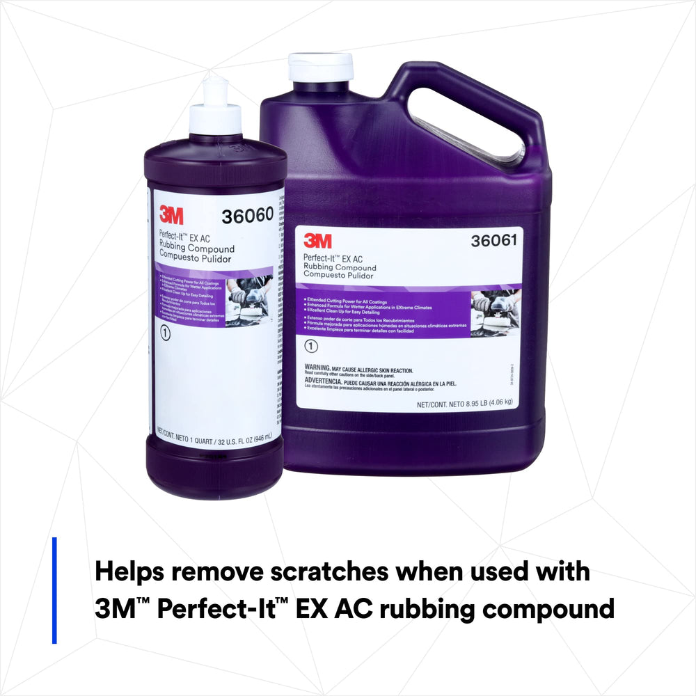 3M Foam Compounding Pad 05723 compatible with backing pads