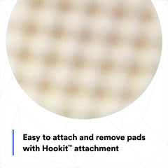 3M Foam Compounding Pad 05723 refines scratches in hard to cured paint