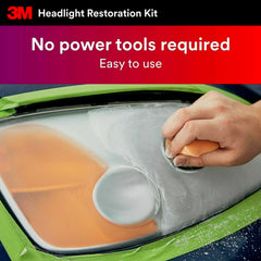 Headlight kits cover up to four lenses when used as directed