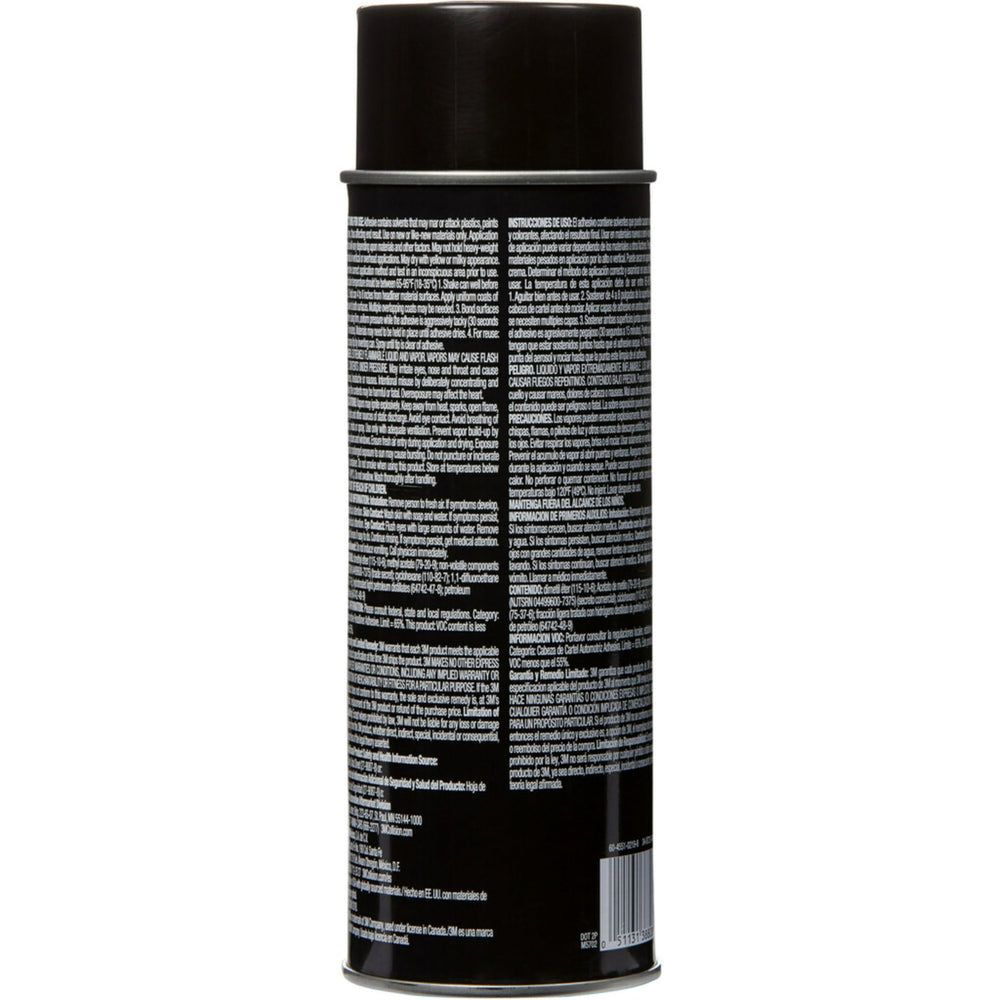 3M Headliner Adhesive dries clear to blend with interiors.