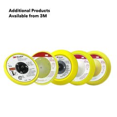 3M Hookit 05776 in-use scenario showing quick disc changes and reduced downtime.