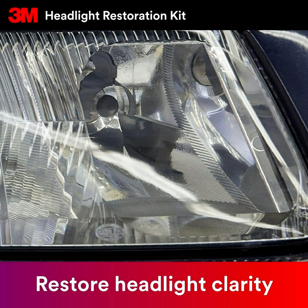 3M instruction guide helps users restore headlights at home