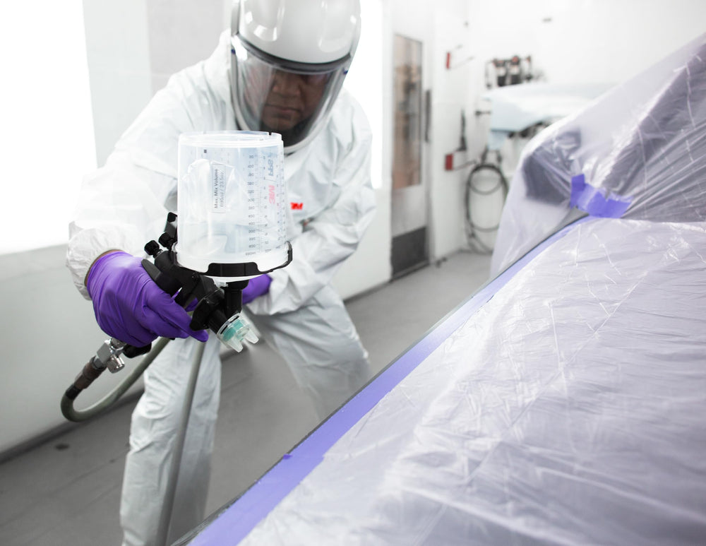 3M disposable lids with 200 micron filter maintain cleanliness.