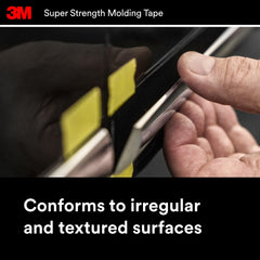 3M molding-tape easy apply steps demonstrated for quick use