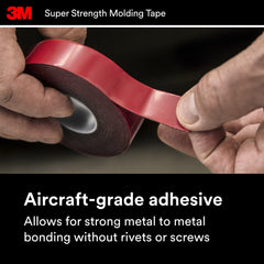 3M molding-tape interior exterior bonding in use for vehicle components