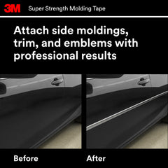 3M molding-tape no rivets needed bond for clean installation