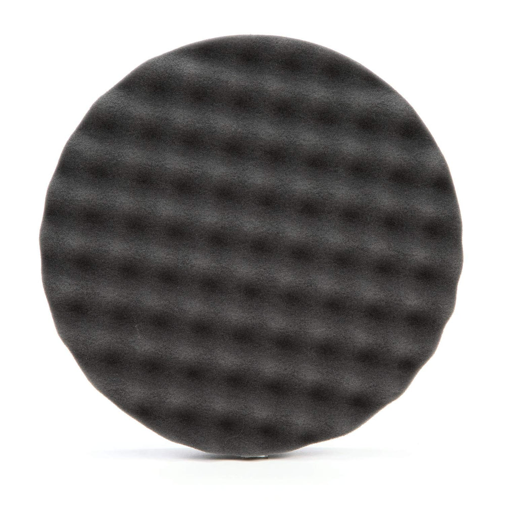 3M Perfect-It 8in foam polishing pad close-up for smooth glide and swirl reduction.
