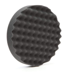 3M Perfect-It 8in foam pad on vehicle showing high-gloss potential.
