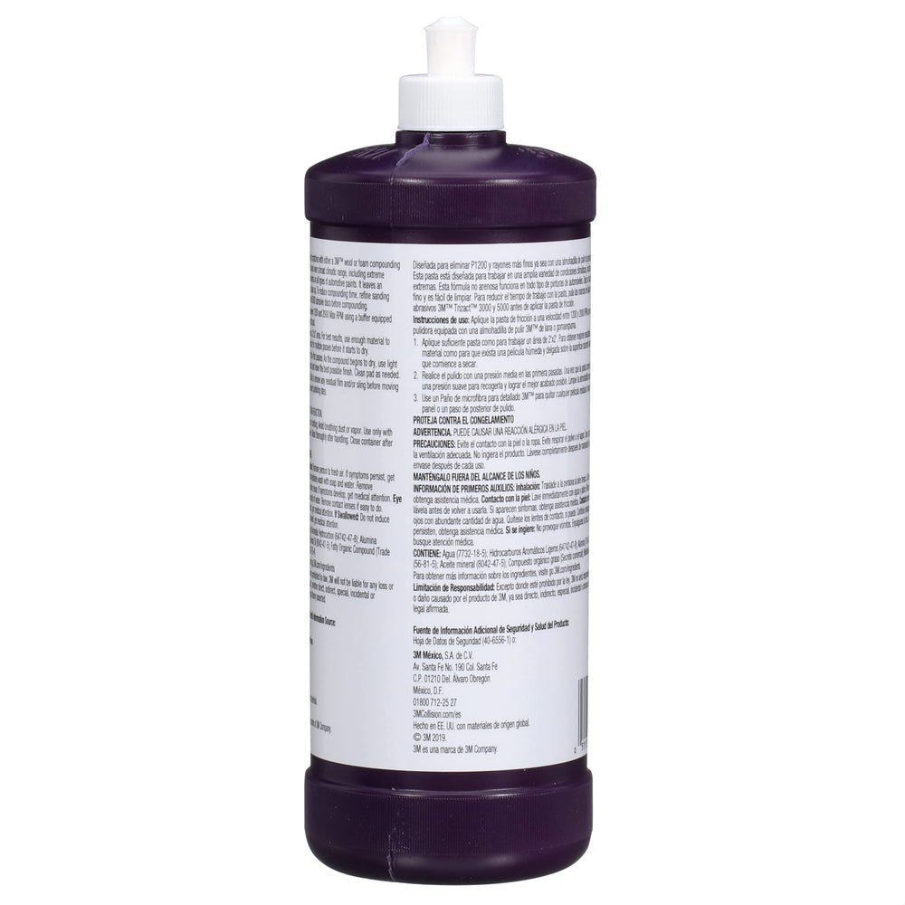 3M Perfect-It EX AC rubbing compound storage bottle helps organized workshop.