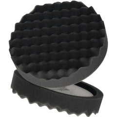 3M Perfect-It foam pad 5725 waffle pattern close-up improves compound retention.