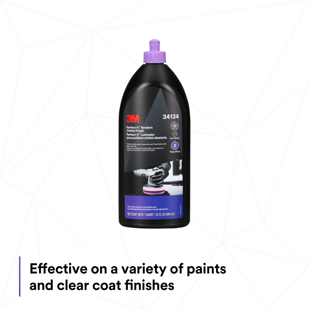 3M Perfect-It orbital polish system components: pads and liquids