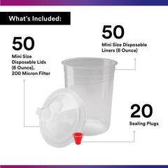 3M PPS mini lid attached to cup for quick setup in small projects.