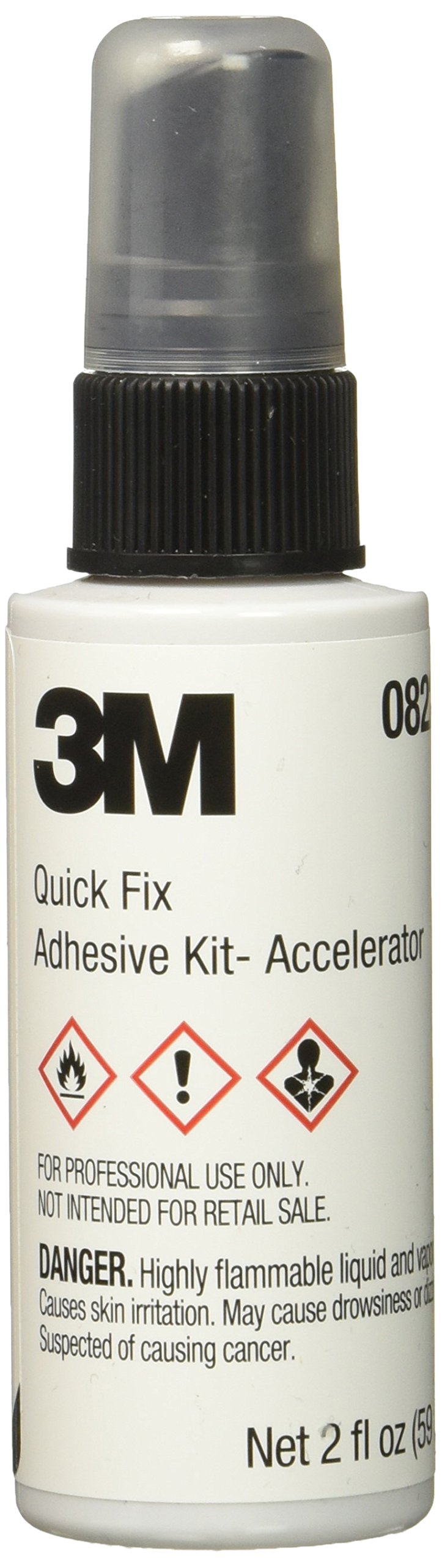 3M Quick Fix kit components organized for fast, clean adhesion on plastics and metals