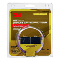3M Scratch Removal System finish result reveals smoother coat and improved gloss