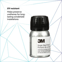 3M Single Step Primer applied to automotive surface showing fast-drying feel