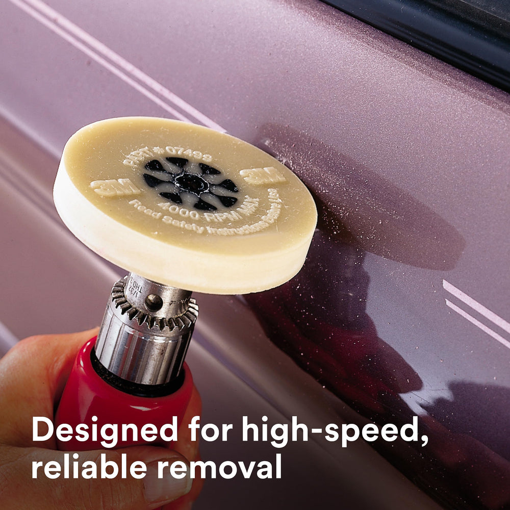 3M Stripe Off Wheel 5/8-inch thickness supports sturdy performance