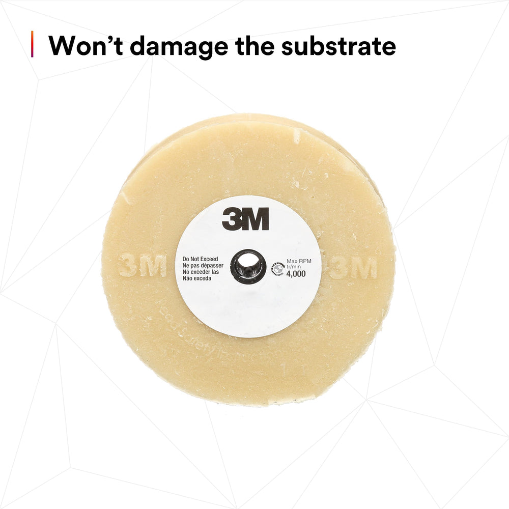 3M Stripe Off Wheel removes tapes with minimal surface impact