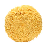 3M Wool Polishing Pad 05713 on boat hull delivers fast defect removal for a glossy finish.