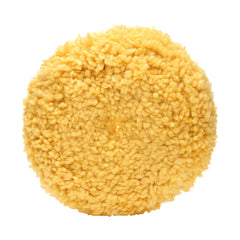3M Wool Polishing Pad 05713 on boat hull delivers fast defect removal for a glossy finish.