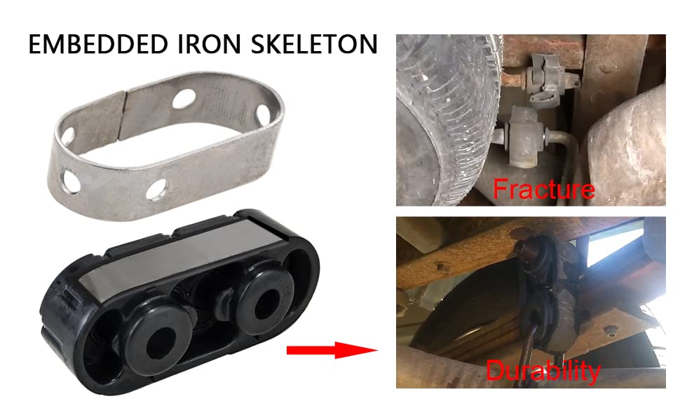 3mirrors exhaust hanger assembly-ready photo suggests simple installation with minimal tools
