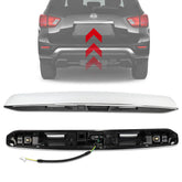 3mirrors rear-tailgate chrome-handle-garnish close-up shows premium finish