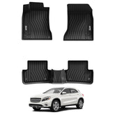 3W Benz GLA floor mats with edge-to-edge fit for full protection.