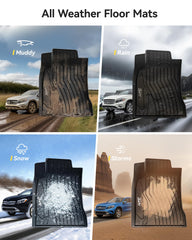 3W GLA floor mats include a lifetime warranty.