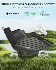 3W X3 mats install easily with original clips for secure fit.