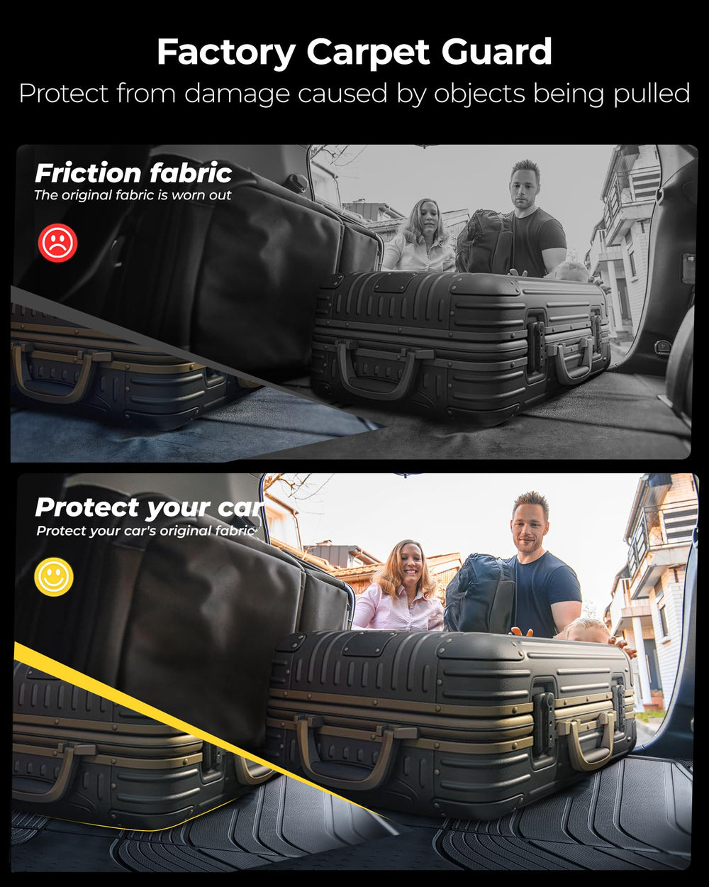 Odorless, non-toxic 3W X5 mats for safer interior