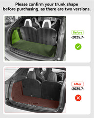 3W cargo liner Model X edge-seal design blends with floor contours