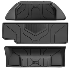 3W cargo liner for Tesla Model X front mats with precise fit and full coverage