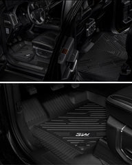 3W easy-install floor mats for quick setup and removal.