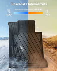 3W floor mat driver side for BMW F30; enhances grip and protection
