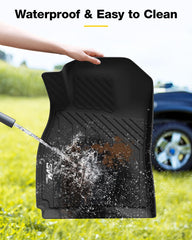3W Cadillac XTS non-slip surface prevents mat movement while driving