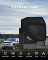 3W Floor Mats with under-seat storage keeps essentials organized on the go.