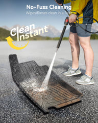 3W GLB250 second row right floor mat with edge-to-edge protection