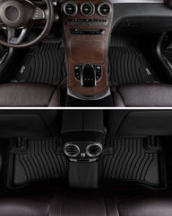 3W floor mats driver-side view showing grip and durability for daily use