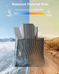 3W floor mats odorless material keeps GLC cabin fresh