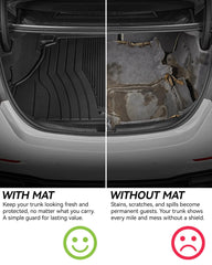 3W heavy-duty trunk liner demonstrates rugged construction and long-lasting appeal.
