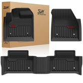 3W Land Rover Evoque front-row floor mats with precise fit and full coverage
