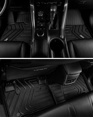 3W Lexus NX floor mats custom-fit coverage for precise protection