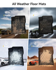 3W Lexus NX floor mats are odorless and non-toxic for a safer cabin