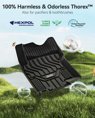 3W Nissan Rogue mats resist stains and wear for long-lasting use.