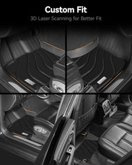 3W Porsche Macan carpet protection that resists stains and mud.