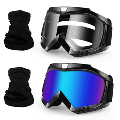 4-FQ motorcycle goggles 2-pack front view for dirt bike rides.
