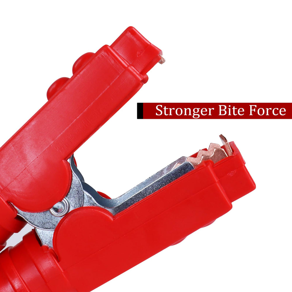 4Bang pure copper 1500A jumper clamp with black insulated handle for reliable polarity control.