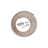 4LIFETIMELINES brake line coil enables easy bending for custom installations.