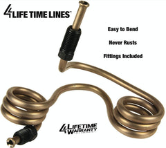 4LIFETIMELINES flare-ready tubing with single and inverted flares.