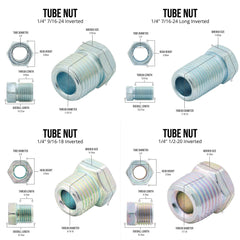 4LIFETIMELINES universal 1/4 inch brake line fits many vehicles.